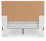 Zuraleus White Queen Upholstered Panel Bed, Dresser, Mirror and Nightstand (Online Special Price) - Ornate Home