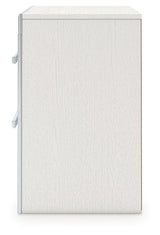 Zuraleus White Queen Upholstered Panel Bed, Dresser, Mirror and Nightstand (Online Special Price) - Ornate Home