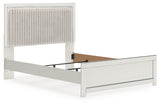 Zuraleus White Queen Upholstered Panel Bed (Online Special Price) - Ornate Home