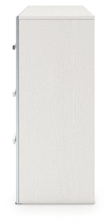 Zuraleus White Six Drawer Dresser - Ornate Home