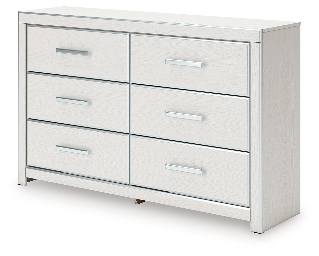 Zuraleus White Six Drawer Dresser - Ornate Home