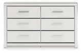 Zuraleus White Six Drawer Dresser - Ornate Home