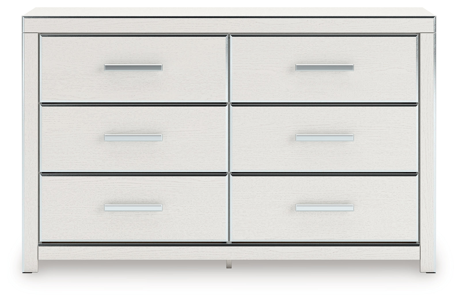 Zuraleus White Six Drawer Dresser - Ornate Home