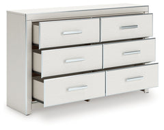 Zuraleus White Six Drawer Dresser - Ornate Home