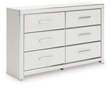 Zuraleus White Six Drawer Dresser - Ornate Home
