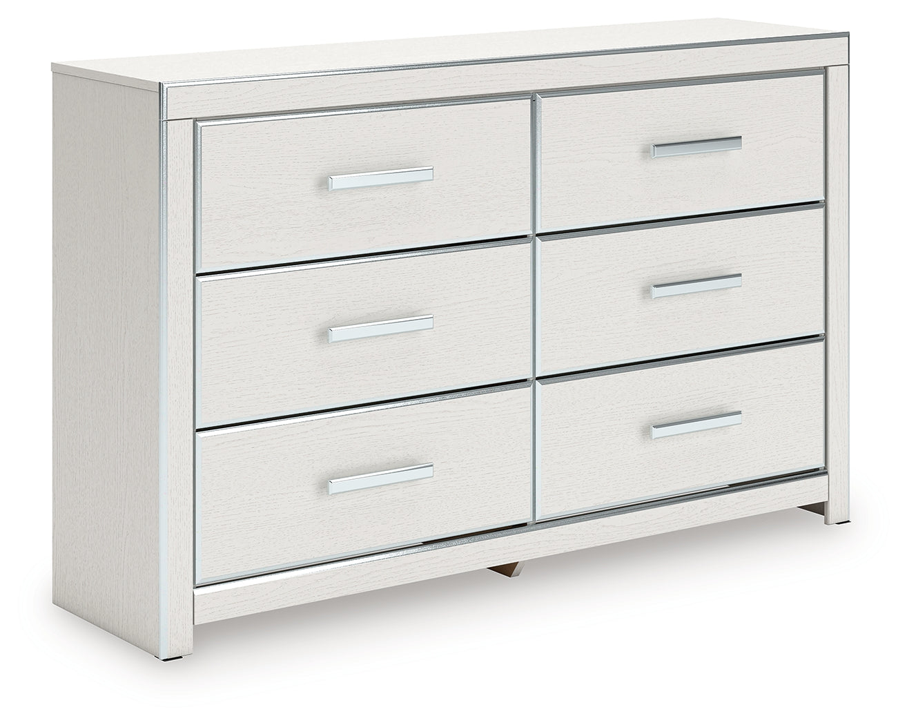 Zuraleus White Six Drawer Dresser - Ornate Home