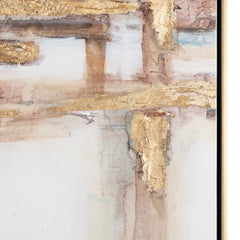 Zuri Gold Canvas - Ornate Home