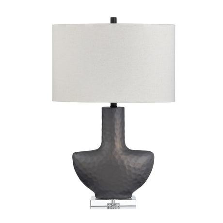 Zuri Oyster/Natural Table Lamp - Ornate Home