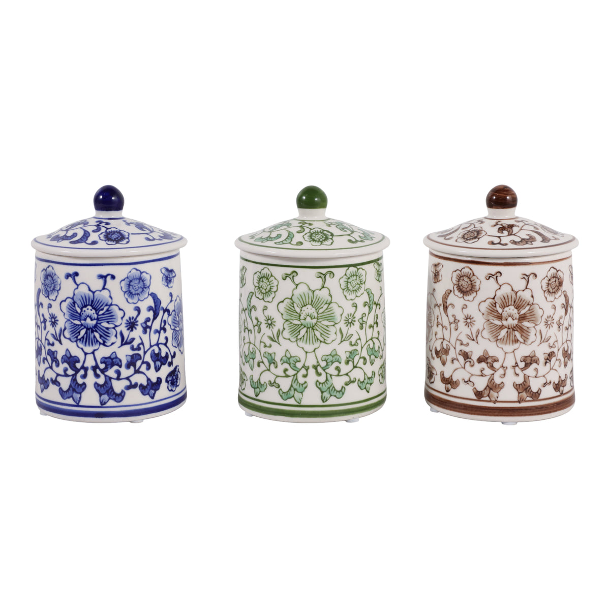 Adlerley Multicolor Jars (Set of 3)
