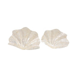 Ignacio Ivory Capiz Shell Shaped Bowls (Set of 2)