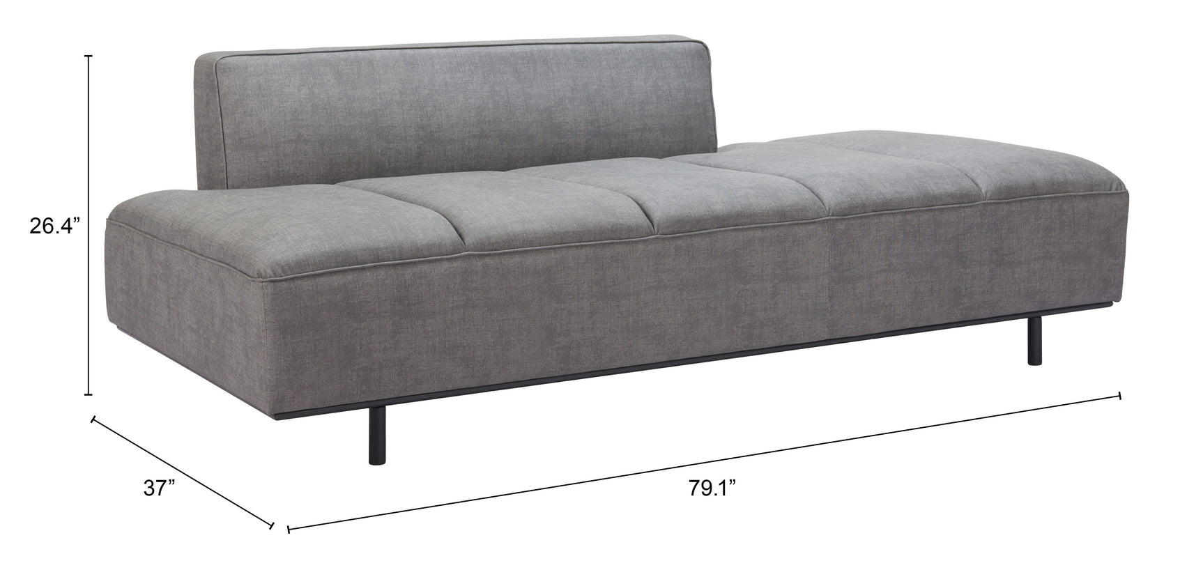 Confection Gray Sofa