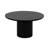 Andersonia Black Wood Minimalist Coffee Table
