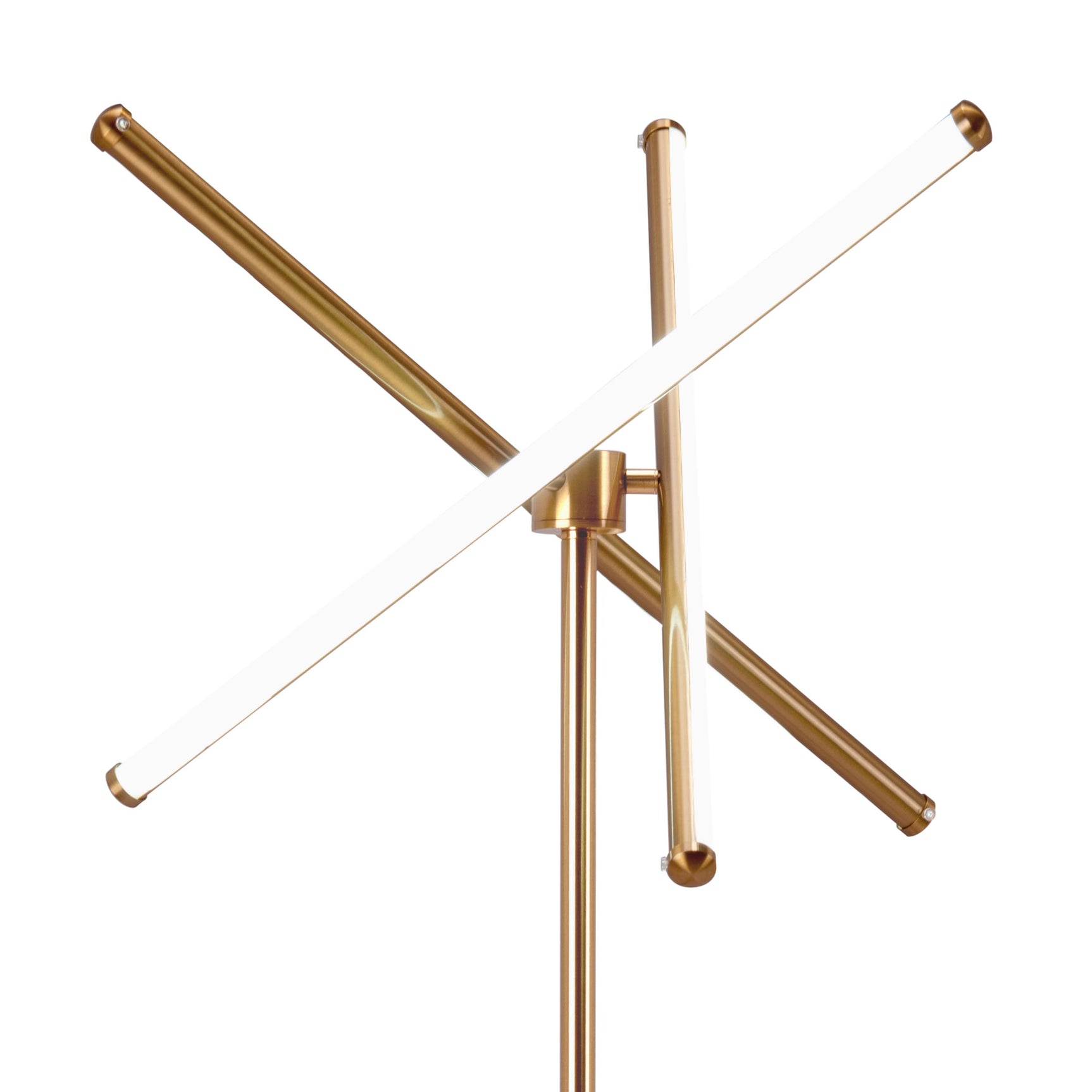 Garza Brass Floor Lamp