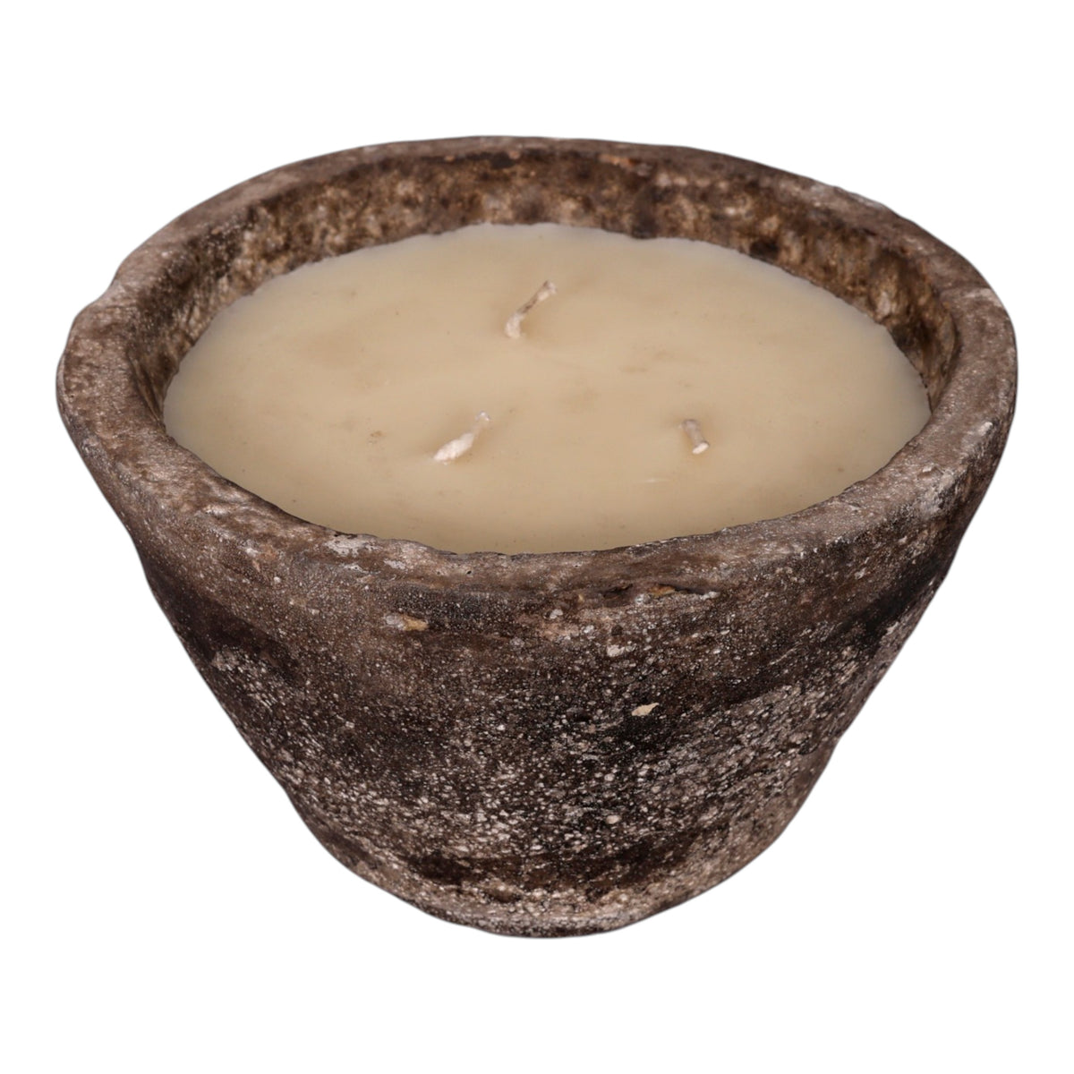 Dresser Stone/Brown Vanilla Ecomix Candle