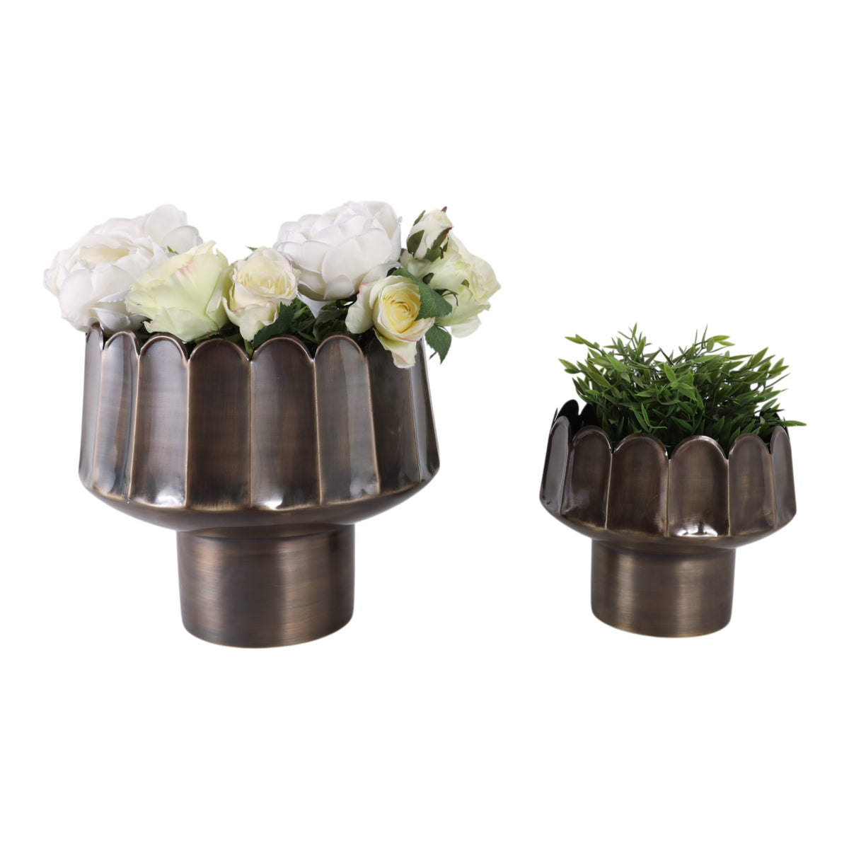 Maxwellshaw Gold Planters (Set of 2)