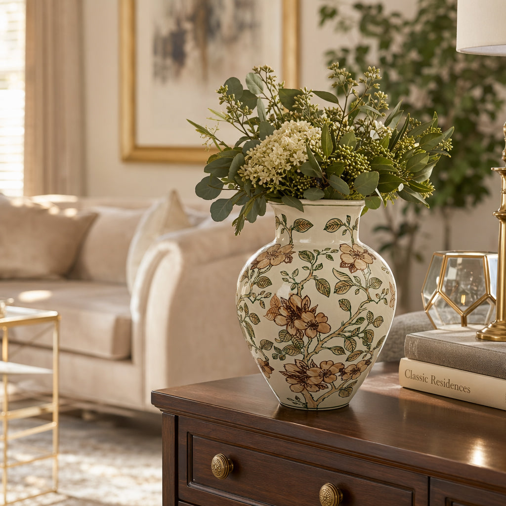 Gaineswood Brown/Green Small Vase