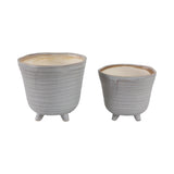 Rexdale Ivory Planters (Set of 2)