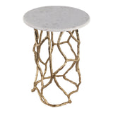 Hardenside White/Gold Table