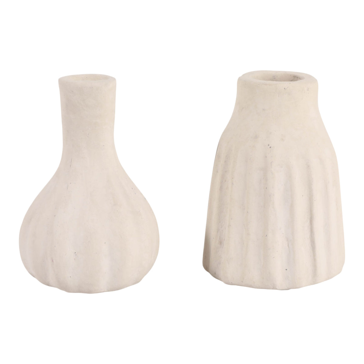 Dovermore Ivory/White Vases (Set of 2)
