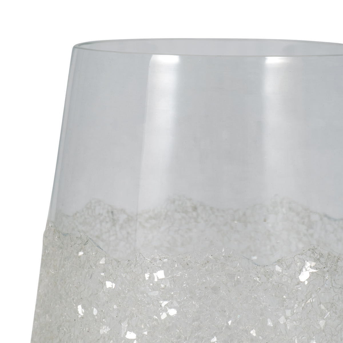 Hollis Clear Glass Sugar Vase