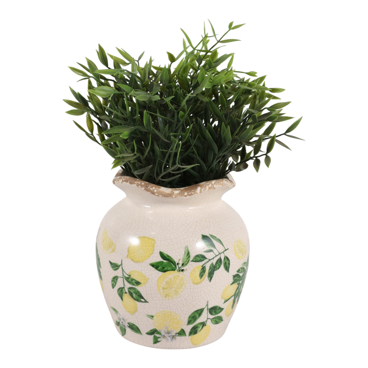 Roseoak Yellow/Ivory Vase