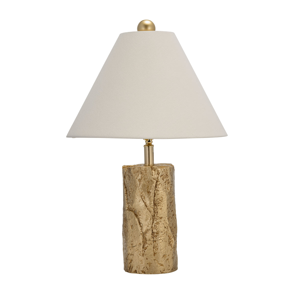 Youngstown Gold Resin Textured Table Lamp