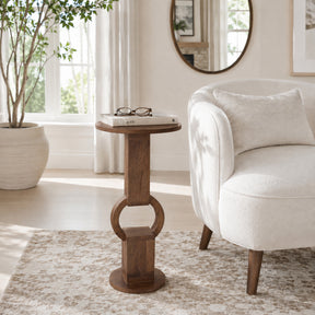 Jasperton Brown Accent Table