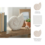 Essexrun White Shell Table Accent Decor