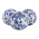 Hewittfield Blue/White Orbs (Set of 3)