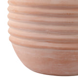 Paxton Natural/Red Terracotta Ribbed Pots (Set of 3)