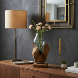 Barronford Brown/Clear Glass Vase
