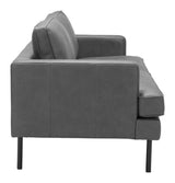 Decade Vintage Gray Sofa