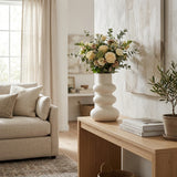 Healdsburg Ivory Dolomite Stacked Spheres