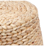 Glencoe Natural Braided Woven Stool