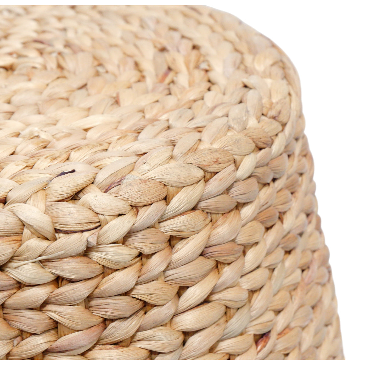 Glencoe Natural Braided Woven Stool