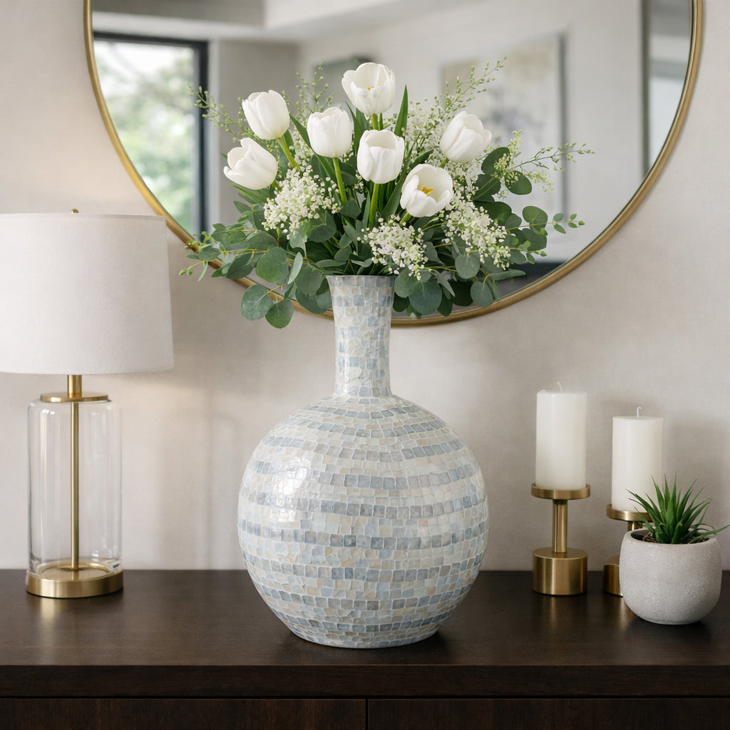 Ewinggate Blue/Gray Vase