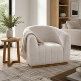 Fairoaks Ivory Ecume Round Back Chair