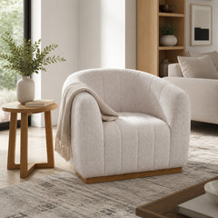 Fairoaks Ivory Ecume Round Back Chair