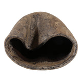 Rushbrook Brown Curvy Terracotta Vase