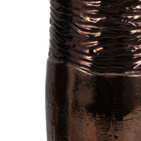 Llanada Bronze Large Glass Textured Enamel Vase