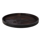 Cayton Brown Hair on Hide Patchwork Tray