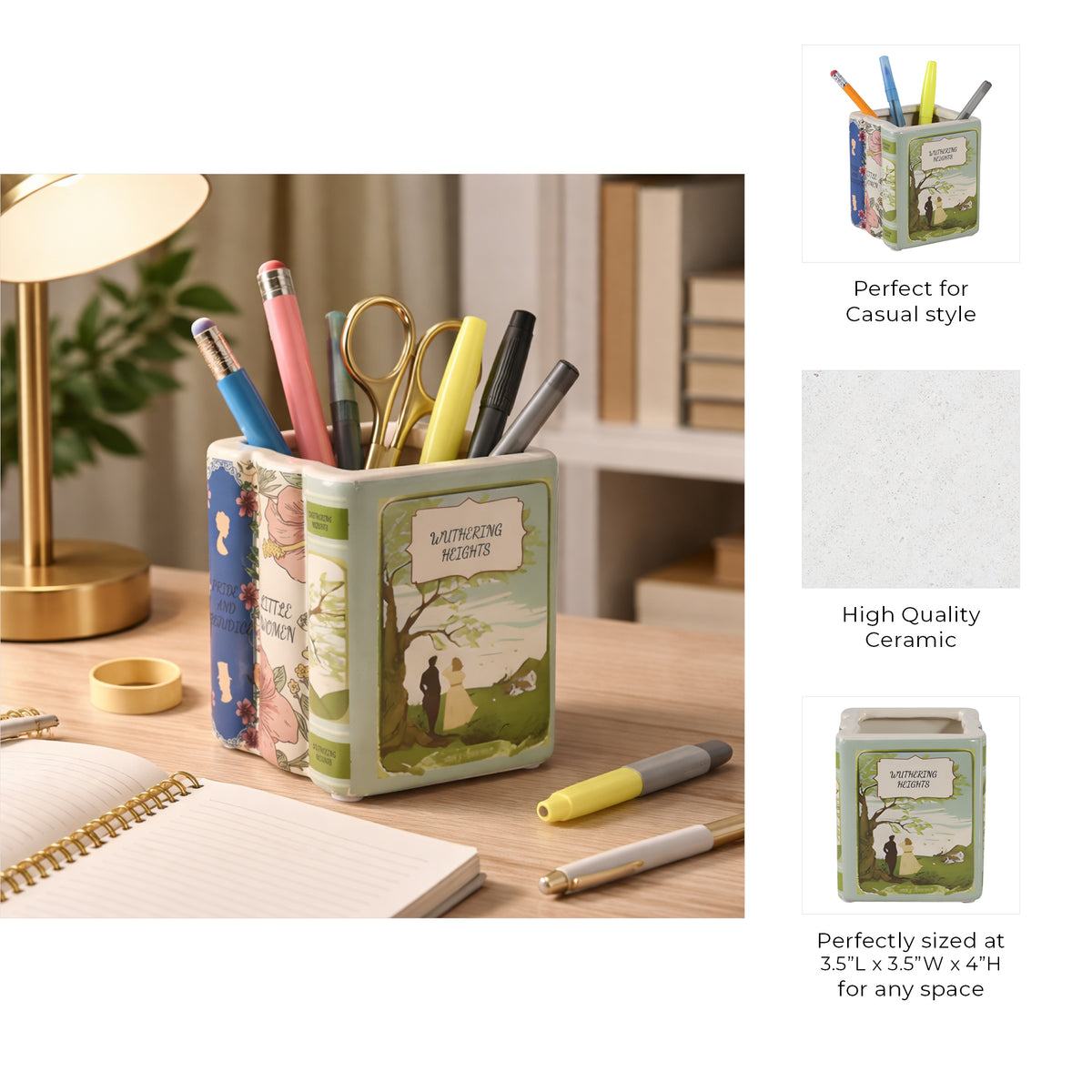 Carsonstone Green/Blue Pencil Cup