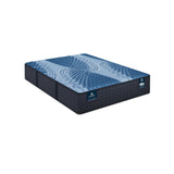 iComfort Aspire 14" Light Blue/Multicolor Memory Foam Cal King Plush Mattress