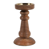 Hackettridge Brown/Tan Small Candle Holder