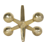 Devon Gold Metal Jacks Decor