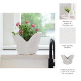 Hewittford Ivory/Tan Planter
