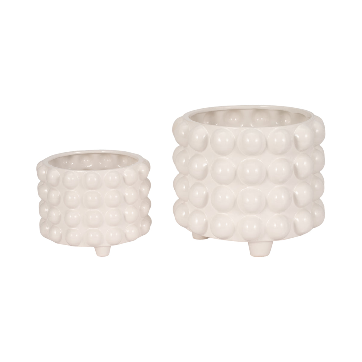 Kirbyham White Planters (Set of 2)