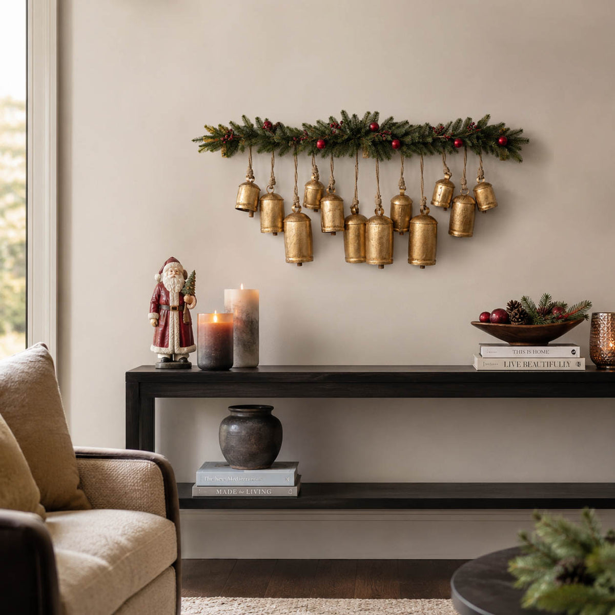 Boltonoak Gold/Tan Wall Hanging