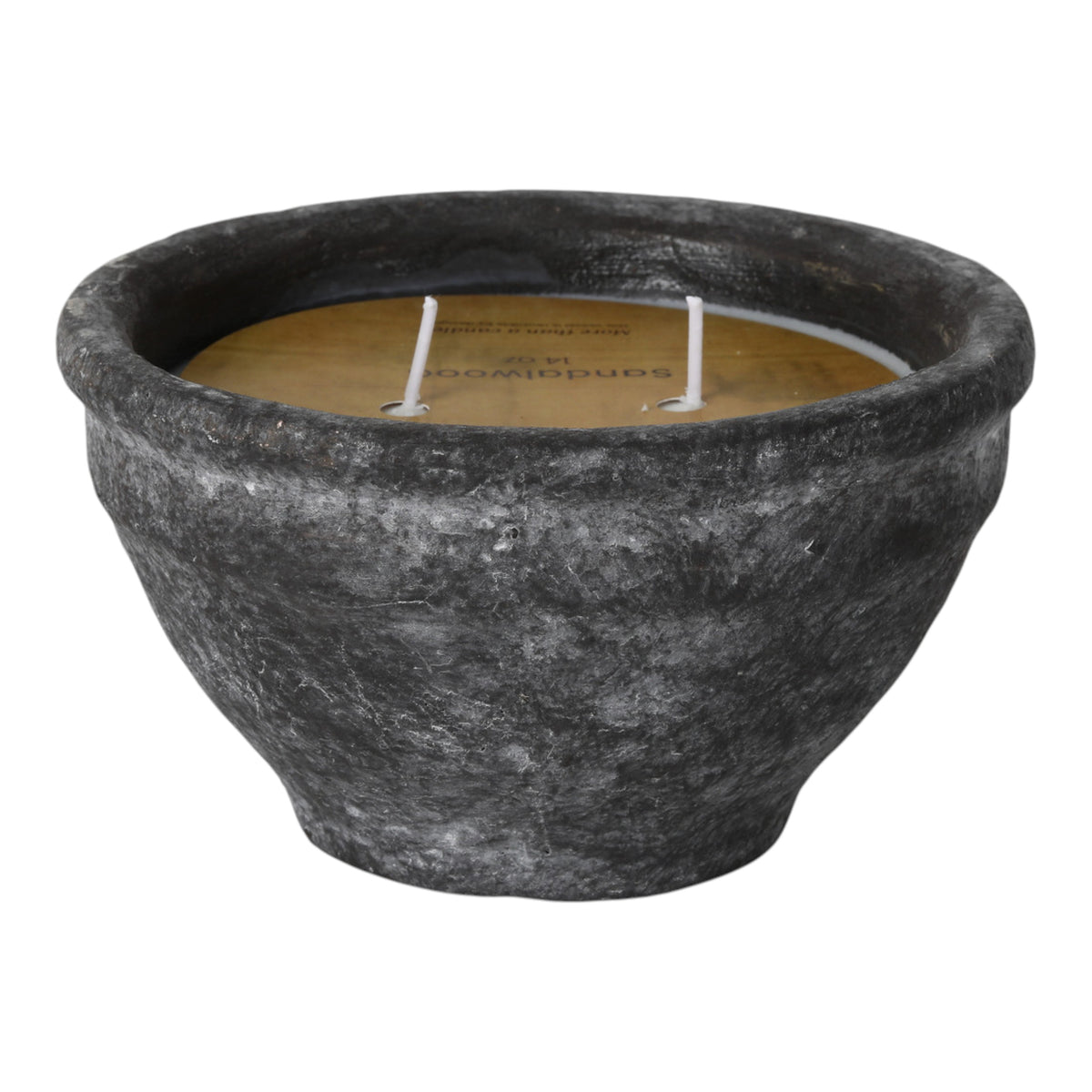Janedale Black Sandalwood Bowl Candle