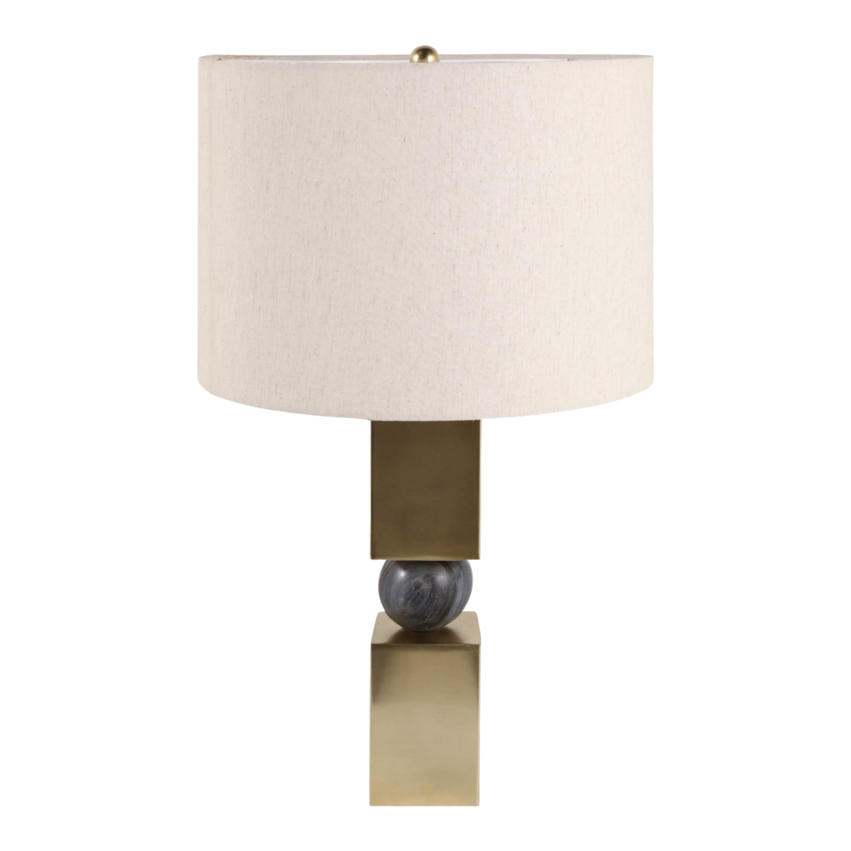 Alecley Blue/Ivory/Gold Lamp
